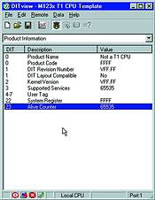 Figure 1. Sample configuration screen